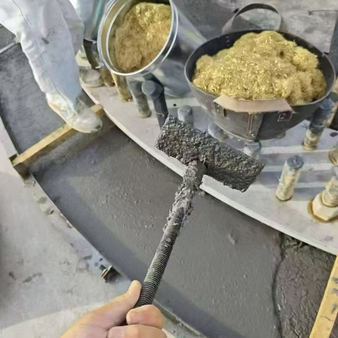 辽源C120钢纤维高强无收灌浆料 轧机压缩机汽轮机发电机锻压设备底座灌浆材料